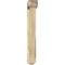 Ekena Millwork Traditional Arts and Crafts Rough Sawn Bracket w/ Offset Brace, Douglas Fir, 6"W x 32"D x 44"H BKT0604X32X44TRA03RDF - alternate 2